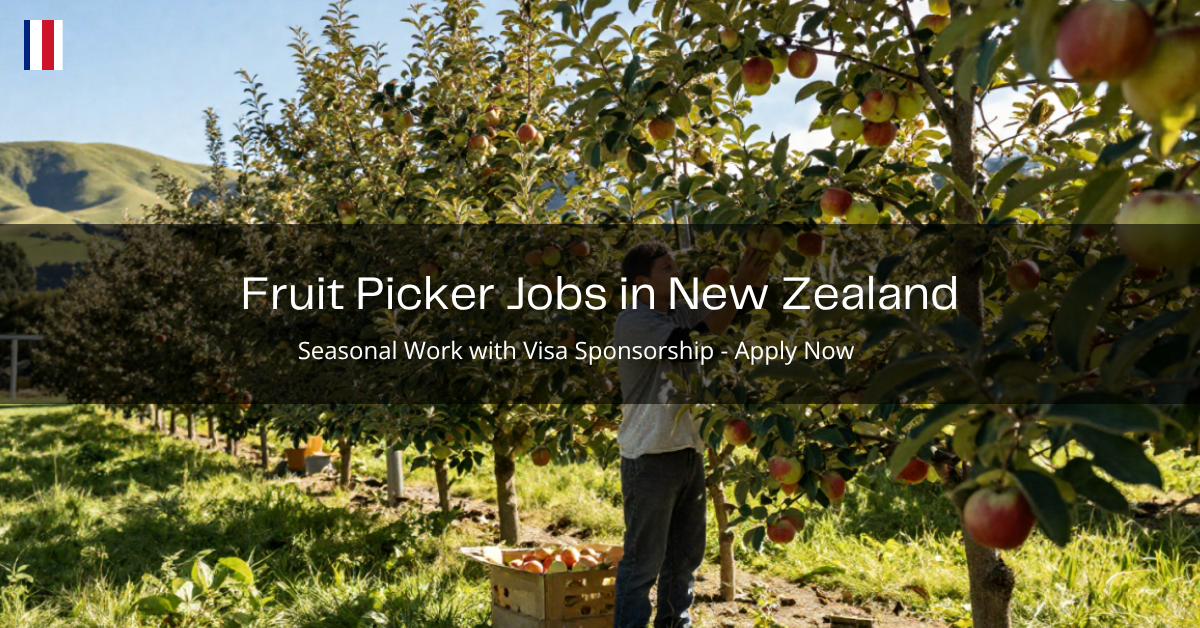Fruit Picker Jobs in New Zealand 2026